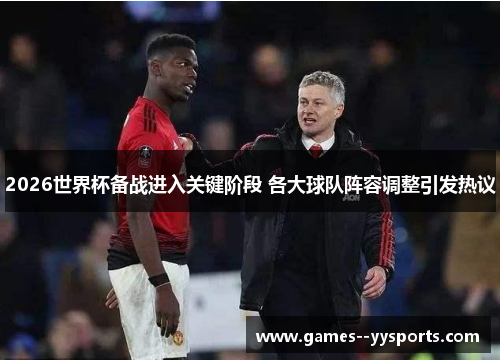 2026世界杯备战进入关键阶段 各大球队阵容调整引发热议